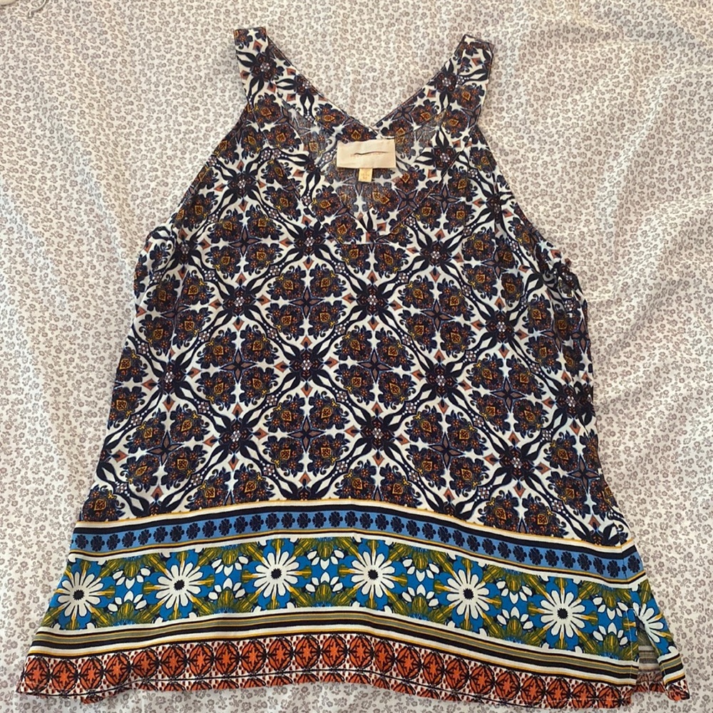 Skies are blue tank top